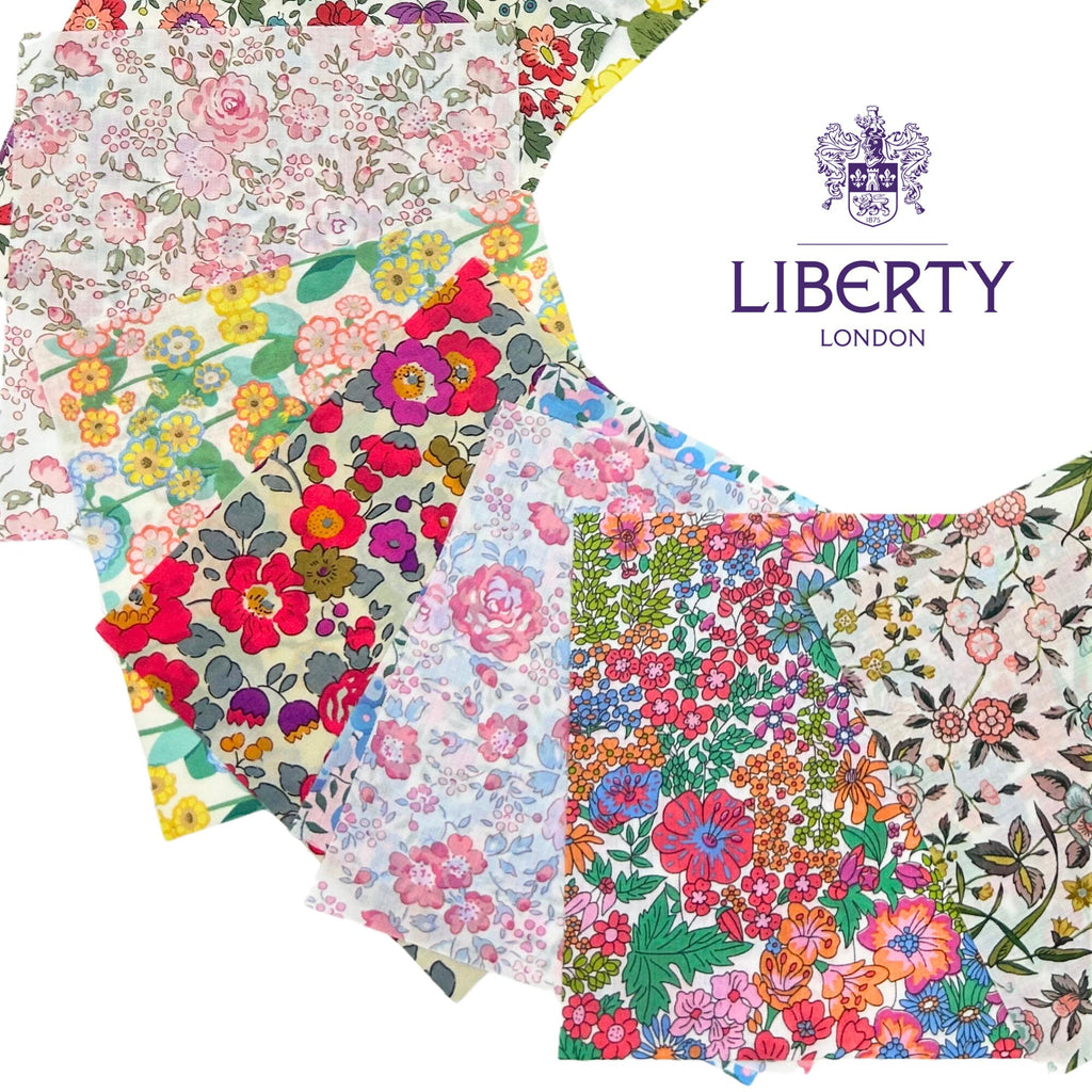 Liberty London Tana Lawn 5 Inch Charm Pack - Random Assortment Prints 25 Total