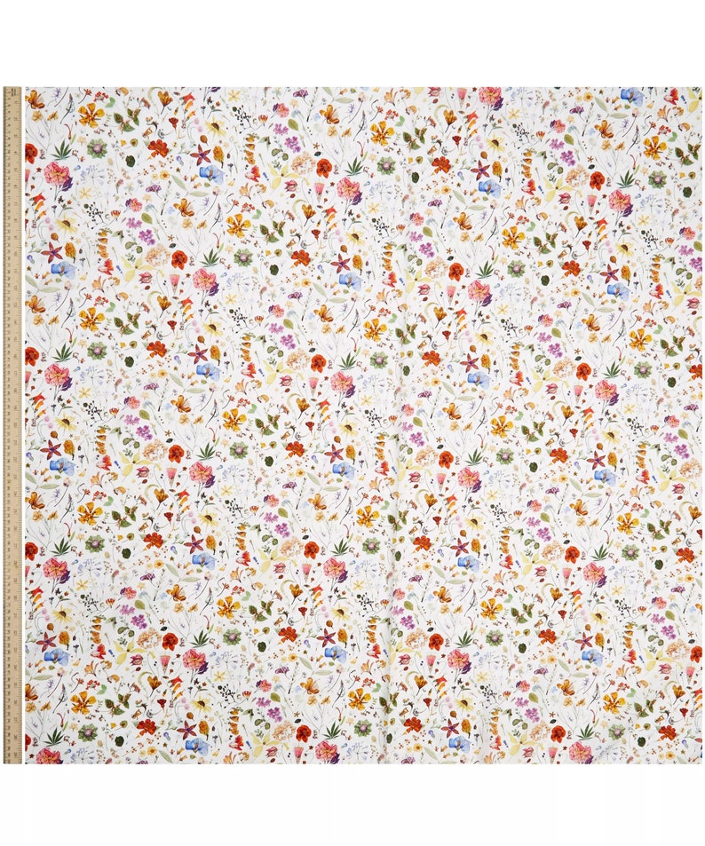 Liberty of London Tana Lawn - Floral Eve White