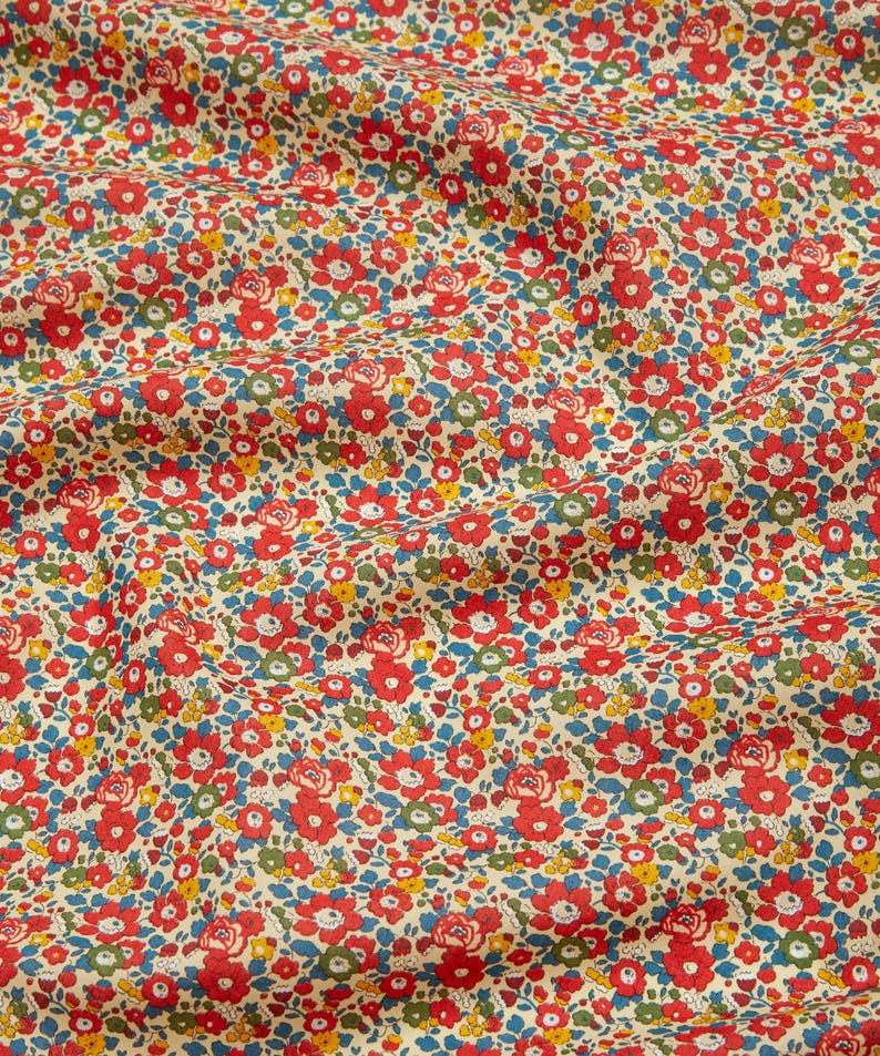 Liberty of London Tana Lawn - Betsy Ann Red