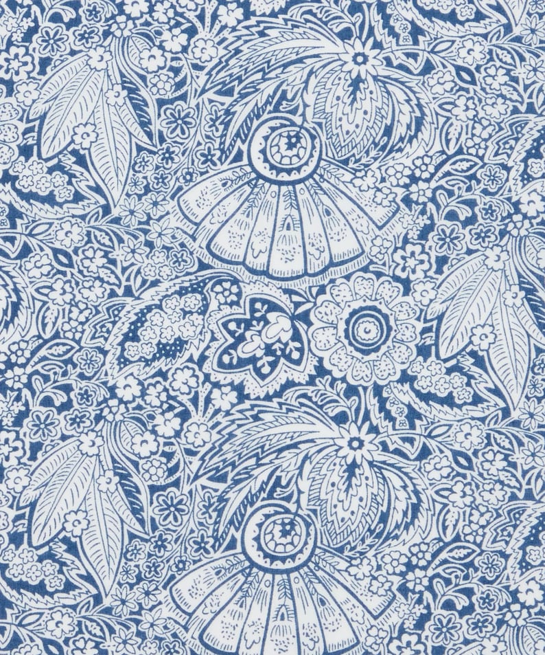 Liberty of London Tana Lawn - Jungle Dreams Blue