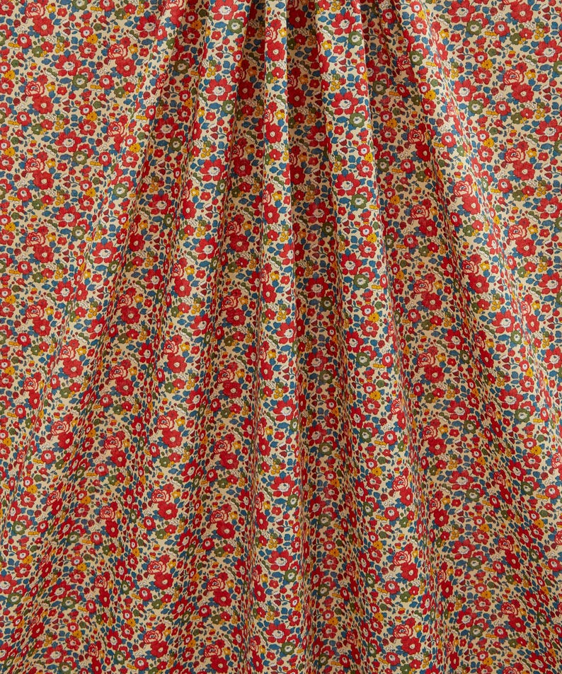 Liberty of London Tana Lawn - Betsy Ann Red
