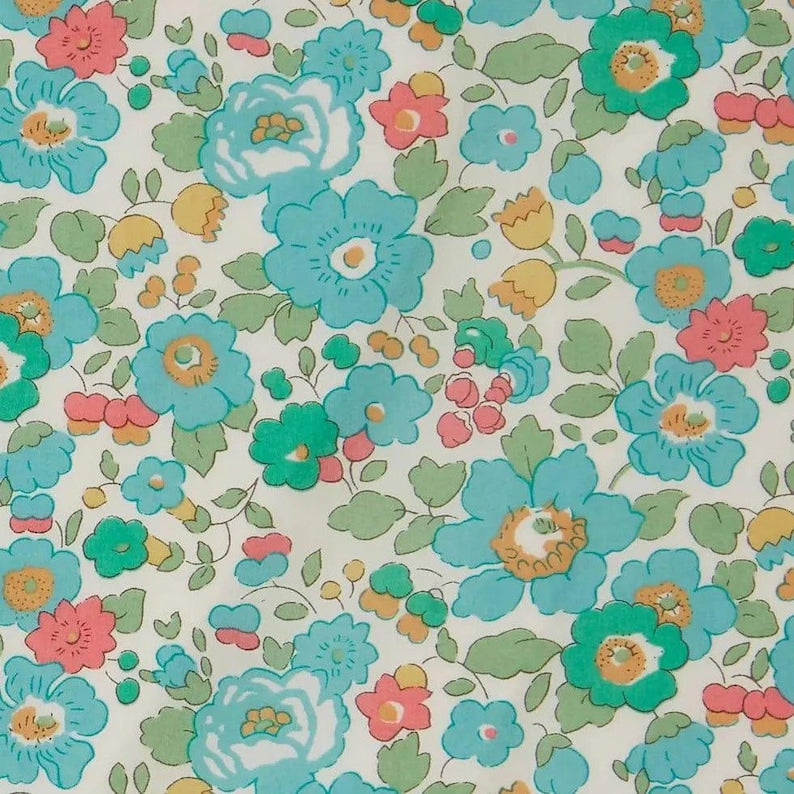 Liberty of London Tana Lawn - Betsy D Turquoise
