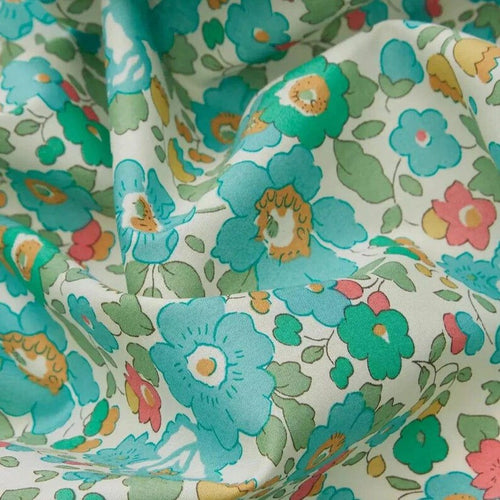 Liberty of London Tana Lawn - Betsy D Turquoise